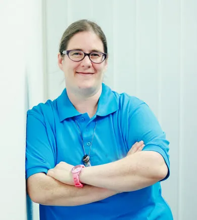 Yvonne Gelbke, Masseurin